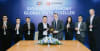 Representatives from FPT and Sitecore at the Global Elite Reseller signing ceremony.