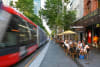 Outdoor dining on George Street - Adam Hollingworth for CoS