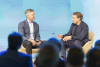 Jeff Rowe - CEO of Syngenta Group (left) and Christian Klein - CEO of SAP (right)