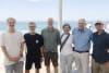 Surf legend Mark Richards, left, celebrated with members of the National Surfing Reserves as they marked 20 years of operations. 