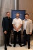 Adrian Parsons Managing Director of TOTAL Property Group, Executive Chef Mark Marshall, The Langham Gold Coast and Yutao Li, Vice President of AW Jewel