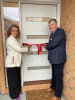 Upper House Member for North-Eastern Metropolitan Region Sonja Terpstra and Vasey RSL Care Board Chair Mike O'Meara OAM officially open the Bundoora development. 