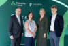 L-R: James Lawless T.D., Ireland's Minister for Further and Higher Education, Research, Innovation and Science; Gillian Laging, COO and co-founder, Scopey Onsite; Lydia Rogers, director, and Niall Casey, market adviser, Enterprise Ireland A/NZ 