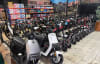 Showroom of e-bikes and e-scooters from a major retailer caught up in a multi-million-dollar clearance at Lloyds Auctions.
