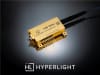 Fig. 1: HyperLight's 145 GHz intensity modulator for 448Gbps per lane IMDD and 260GBaud coherent applications, with operational electro-optical bandwidth >145GHz, stable bias control, 0.8 mm-connector; available in O-, C-, and L-bands.