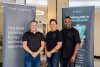 L-R: Paul Niardone, Shane Wee and Vishal Maharaj
