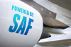 Sustainable Aviation Fuel (SAF), a renewable alternative to traditional jet fuel and a key output of Ecopha's Pongamia-based bioeconomy platform.