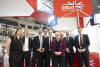 Dame Angela Eagle DBE MP, UK Government's Minister of State for Food Security and Rural Affairs with Seafish's Chief Executive, Colin Faulkner and UK businesses attending Seafood Expo Global 2026 (Credits: Marcio Schimming)