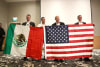 Adolfo Murietta, Project Shareholder; Rommel Gallo, CEO Transition Industries; Ron Johnson, United States Ambassador to Mexico; Drew Hoster, Counsel General of the United States in Hermosillo, Sonora. Photo courtesy of: Luz Noticias.