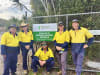 The team at Resource Recovery Australia are ready to help the community at the Clarence Valley Council Waste Transfer Stations