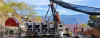 Diamond rig set up at the site of Advance's first drill hole at the Gavilanes Project in Durango, Mexico