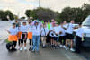 STEPS Pathways College students, team members and supporters on Steps for STEPS walk.