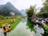 China-Vietnam ethnic costume display and interactive singing performance by singers.