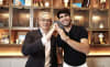 (L-R) Ant International CEO Peng Yang and Carlos Alcaraz celebrate Global Brand Ambassador partnership