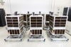 Seven flight model of GRUS-3 next-generation Earth observation microsatellites ©Axelspace