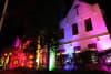 North Sydney Council Chambers will be lit in rainbow colours throughout June.