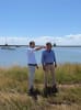 Simon Harvey (Developer) and Adrian Langford (Bellingham Marine Australia QLD Manager) on-site.