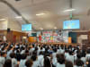 Susanne Gervay addressing young people and teachers with 'Guess How I Was Born'. How did you come into the world?
