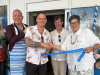 Al Stuart Watt (STEPS Trainer), Julian Szuba (STEPS Regional Manager - Far North Queensland), Wayne Morden (Manager, STEPS Innisfail), Mayor Teresa Millwood