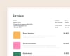 HoneyBook's invoicing interface, showing a client project breakdown for an independent business based in Sydney, Australia.