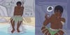 Beautiful illustrations from the new book Geigi The Stubborn Boy by Elliot and Michael Passi. 