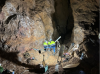 Members of the Variscan team preparing for drilling at Emilia