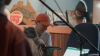 ILF Ambassador DOBBY, First Nations artist Kelsey Iris and children from Brewarrina co-wrote the official Busking For Change 2026 song, MINYAN NGABANGKA (What's in the Water). Image: ILF Supplied. 