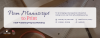 FolioFox is collaborating with Dettori Publishing to co-host From Manuscript to Print, a Melbourne pre-press workshop for aspiring indie authors