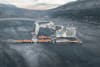 Thiess Liebherr 9600 excavator 12-month world record.jpg: Thiess team members celebrating 12-month volume production world record for Liebherr R 9600 excavator at Mount Pleasant Operation, New South Wales, Australia. 