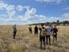 Students learning grassland ecology. Image: Trust for Nature