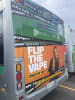Flip The Vape Week messaging featuring principal ambassador Courtney Ugle on a bus back in Geraldton, WA.