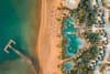 An overhead view of the stunning Six Senses AMAALA