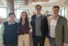 2026 Rabobank graduate Bronte Legro, and fellow graduate Sam Hector, with their respective mentors, Rabobank state manager for Victoria and Tasmania Sally Bull (far left) and Rabobank state manager for NSW Toby Mendl (far right).