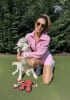 Erin Holland and Skylar enjoying outdoor time