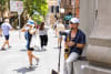 Busker George Street - Dion Georgopoulos for City of Sydney
