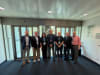 L-R: Ben Mitchell (Weld Australia), Dr Josh Burgess (AWS), Dr Madeleine du Toit (Weld Australia), Carey Chen (AWS), Geoff Crittenden (Weld Australia), Richard Arn (AWS), Walt Sperko (AWS).