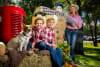 Emmet, David and Felicite Cootes ready for the 2026 Ipswich Spring Festival 