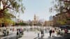 Artist impression - square opposite Sydney Town Hall
City of Sydney/JPW/ASPECT Studios
Render - Choi Render