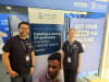 Dr Cath Hester and Dr Kelly Lai at the Ekka free influenza vaccination booth