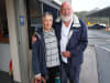 Bob Launders and Sue Bailey at Reviva Reuse Shop at Tea Gardens Waste Management Centre