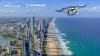 Image of "SKYDRIVE" flying over Gold Coast Beach