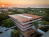 The building features a simulated emergency department, 12 bed hospital ward and ambulance bay.