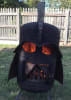 Bruce won the prize in Rockhampton for his Darth Vader open fire made out of a recycled gas bottle