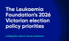 Leukaemia Foundation's 2026 Victorian election policy priorities
