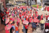 Community support for Marian Street Theatre to be rebuilt in August. Gordon NSW.