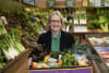 UNSW Scientia Professor Kaarin Anstey holding a Brain Box, containing a selection of everyday foods which can have meaningful benefits for long-term brain health.
Photo: UNSW Science