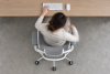 Sihoo's research tracks the postures people move through during a working day.
