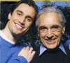 Entertainer PJ Lane with his father Don Lane