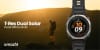 The Amazfit T-Rex Dual Solar is the world's first AMOLED smartwatch featuring a dual-sided solar charging system, combining solar collection either through the display or through an innovative glass ceramic back plate.