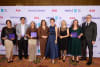 HESTA Early Childhood Education & Care Awards 2026 winners, with HESTA CEO Robbie Campo, MC Virginia Trioli, ECA President Trevor Brown and AIA Head of Partnerships Siobhan Nelson